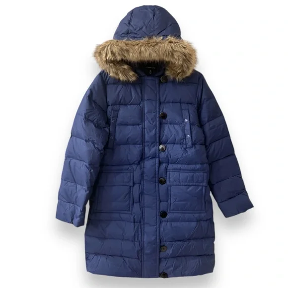 Lands’ End Women’s Sidney Down Puffer Coat | Medium (10-12) | Light Navy | $60 - Picture 8 of 8